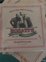 Rosati's Pizzeria menu