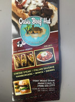 Oasis Beef Hut food
