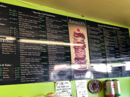 Rinaldi's Of Redondo menu