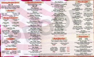 Mac's Countryside Deli Catering menu