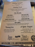 Limestone Bbq And Bourbon menu