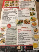 Pa-ord Noodle menu