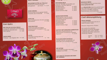 Gasthaus Waldheim menu