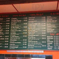 El Coyote Loko menu