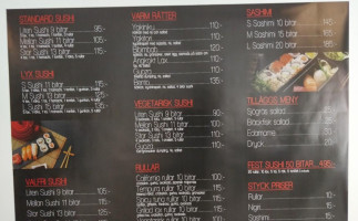 Dala Sushi Borlänge menu