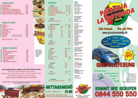 Pizzeria La Rotonda menu