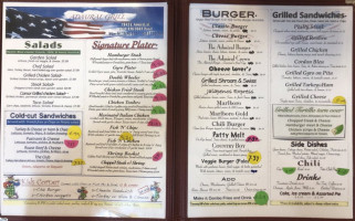 Admiral Grill menu