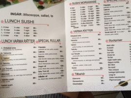 Matsu menu