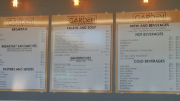 The Garden Cafe inside