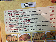 Coco's Thai menu