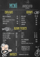 Avocato Cevichería menu
