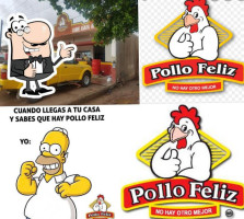 Pollo Feliz outside