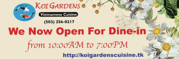 Koi Gardens Vietnamese Cuisine food