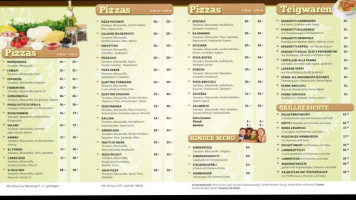 Pizza Service Da Mamma menu