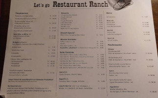 Ranch Biel/orpund menu