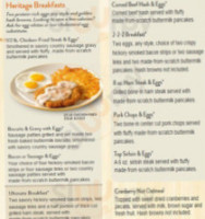 Village Inn menu