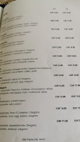 Pizzeria Giardino menu