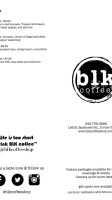 Blk Dot Coffee inside