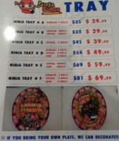 Ninja Sushi menu