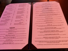 Scratch And Rain Lounge menu