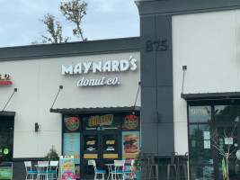 Maynard's Donuts Coffee inside