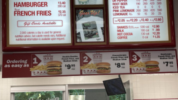 In-n-out Burger inside