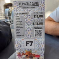 Al Piccolo Caffe food