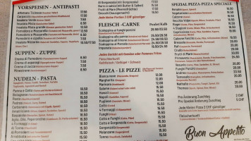 Pizzeria Spaghetteria Gemelli menu