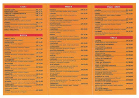 Pizzeria Pipponi menu