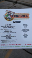 Pancho's Tacos Meat Shop food