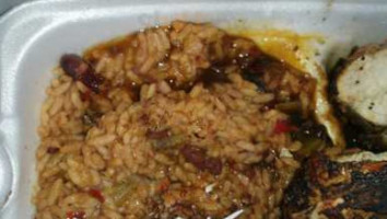 Jamaican Jerk Villa food