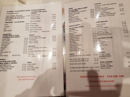 Blair Coffee House Grill menu