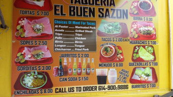 Taqueria El Buen Sazon food