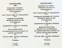 Restaurant Poseidon GmbH menu