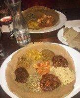 Mesob Ethiopian food