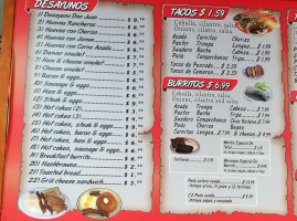 Mercado Don Juan menu