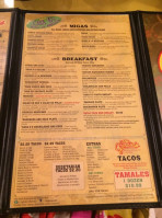 Casa Garcia's Round Rock menu