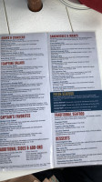 Sea Captain's House menu