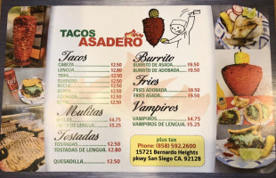 Taco Asadero Shop food