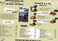 Cafe Raquel menu