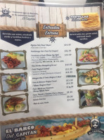 Mariscos El Capitan menu