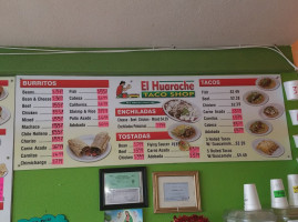 El Huarache Taco Shop food