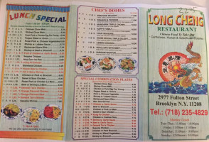 Long Chen menu