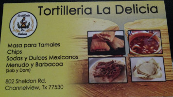 Tortilleria La Delicia food