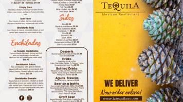 La Tequila menu