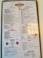 Westside Cafe-grill menu