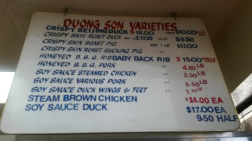 New Duong Son Bbq food