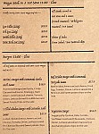 Le Bistro Dorine menu