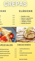Las Crepas Temoaya menu