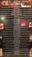 Sakura Sushi Llc menu